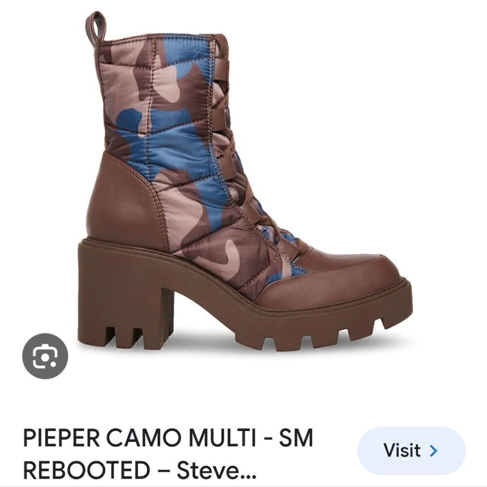 SM ankle combat boots